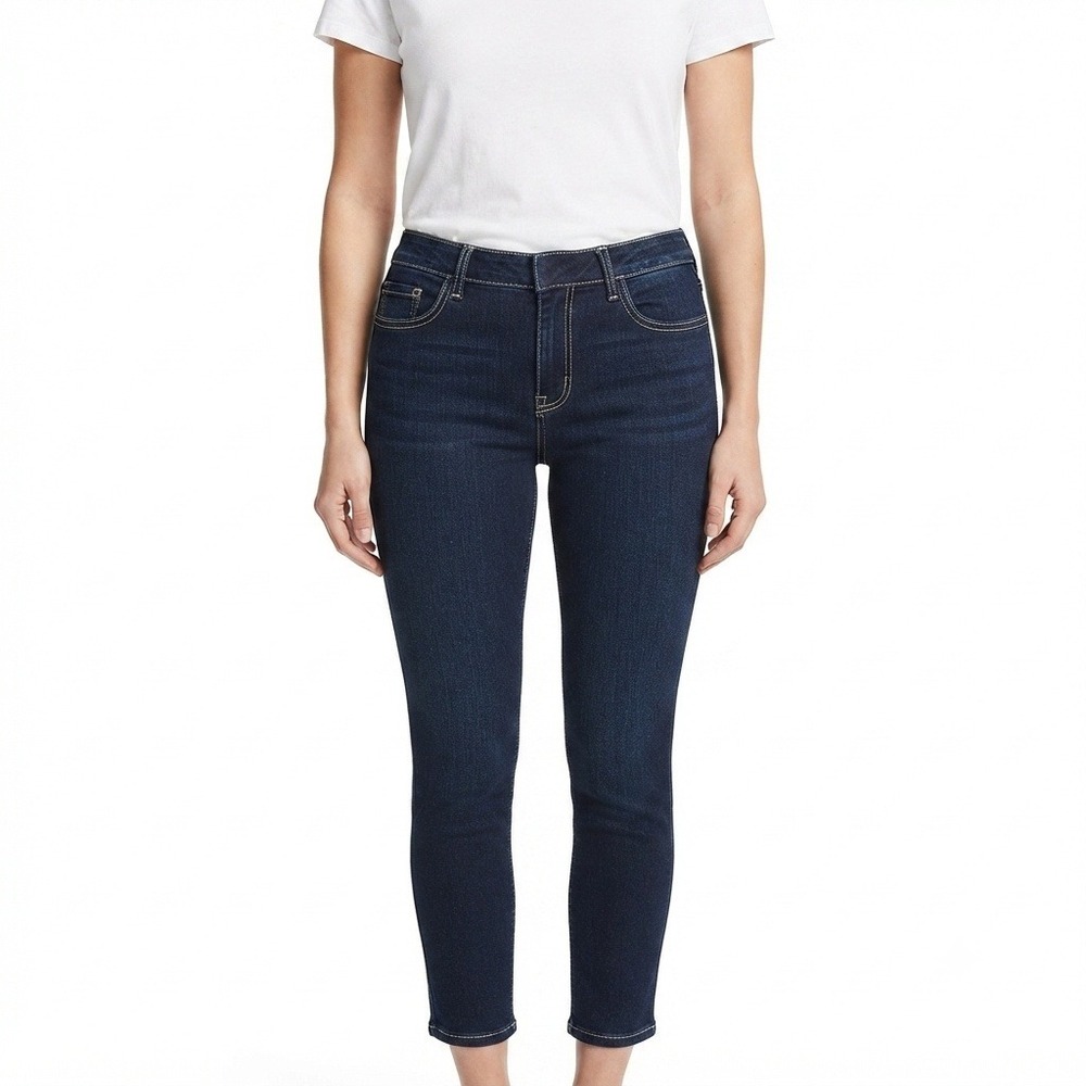 One Republic For All Jeans Womens 8 Skinny Jeans Indigo Blue Stretch Denim